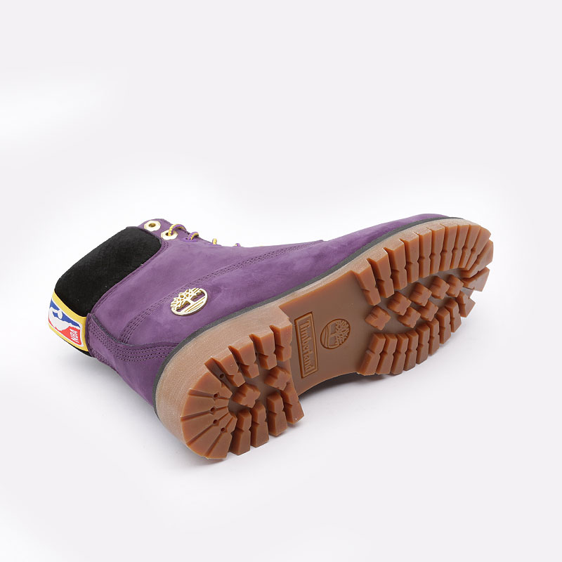 мужские фиолетовые ботинки Timberland Los Angeles Lakers NBA TBLA285HW - цена, описание, фото 5